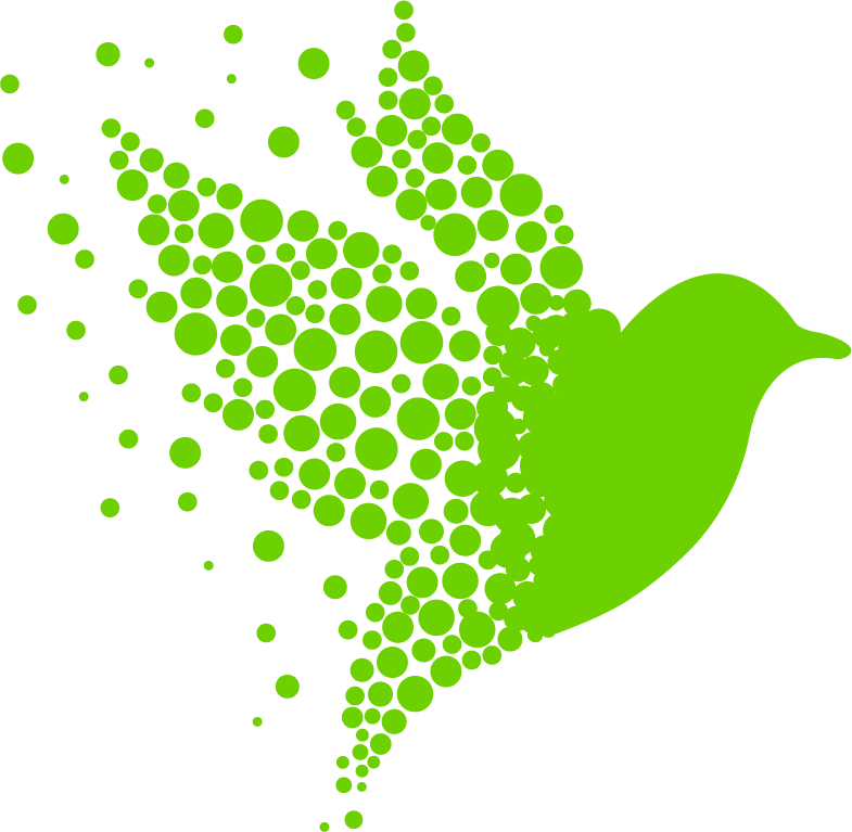 M-Bird events vogel celebrations groen RGB